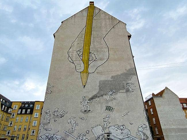 Grønnegade street art