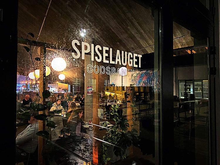 Restaurant Spiselauget ved Godsbanen i Århus