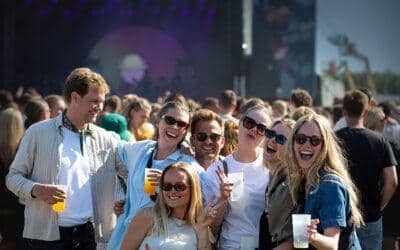 Festivalgæster på NorthSide