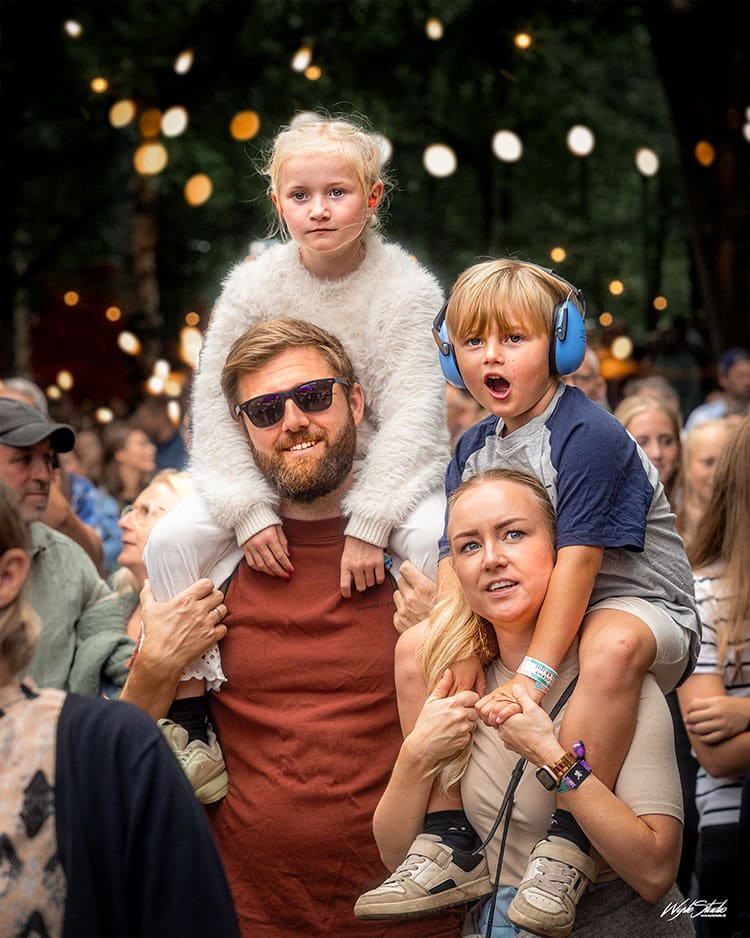 Søndag på Smukfest - familie