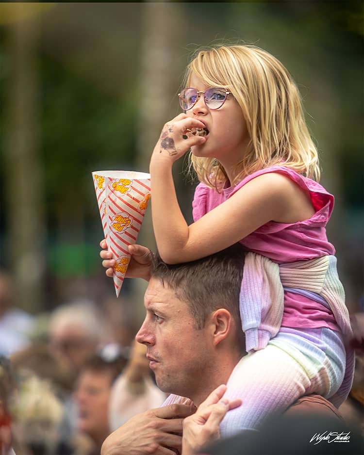 Søndag på Smukfest - popcorn