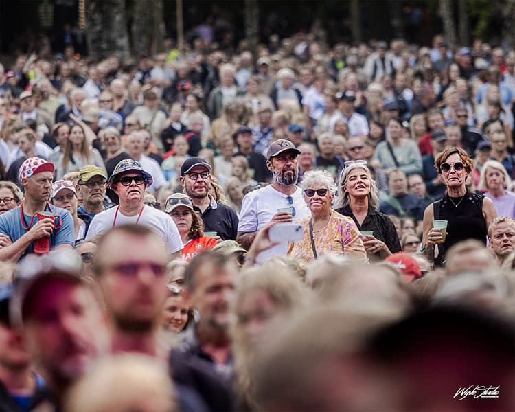 Søndag på Smukfest - publikum