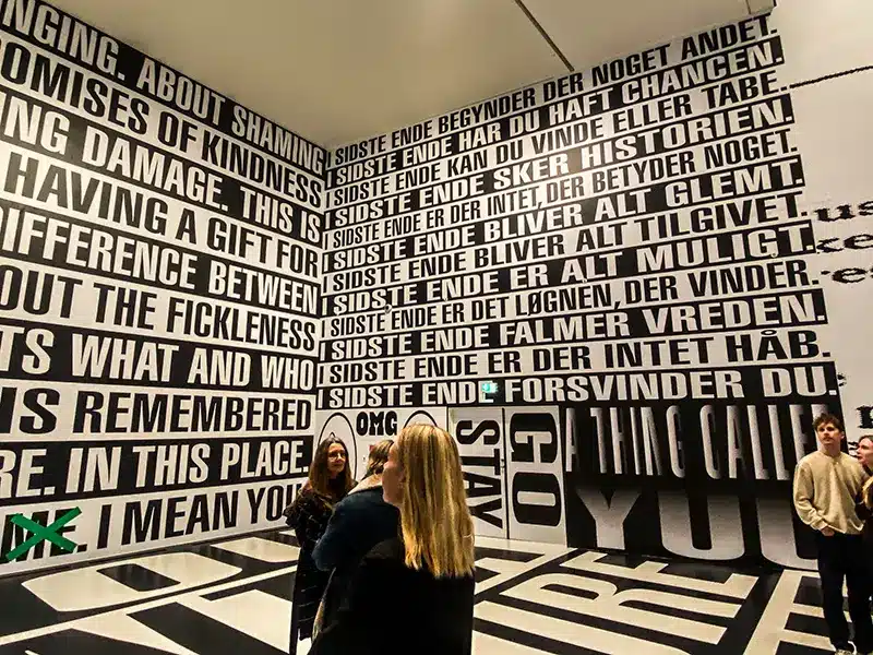 Barbara Kruger - Åben fernisering på ARoS