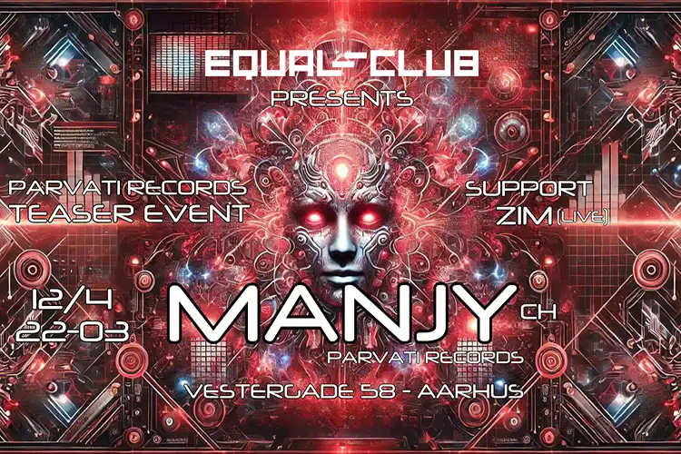 Parvati Teaser Party – Manjy (Parvati Records) + Zim (live modular) Parvati Teaser Party - Manjy (Parvati Records) + Zim (live modular)