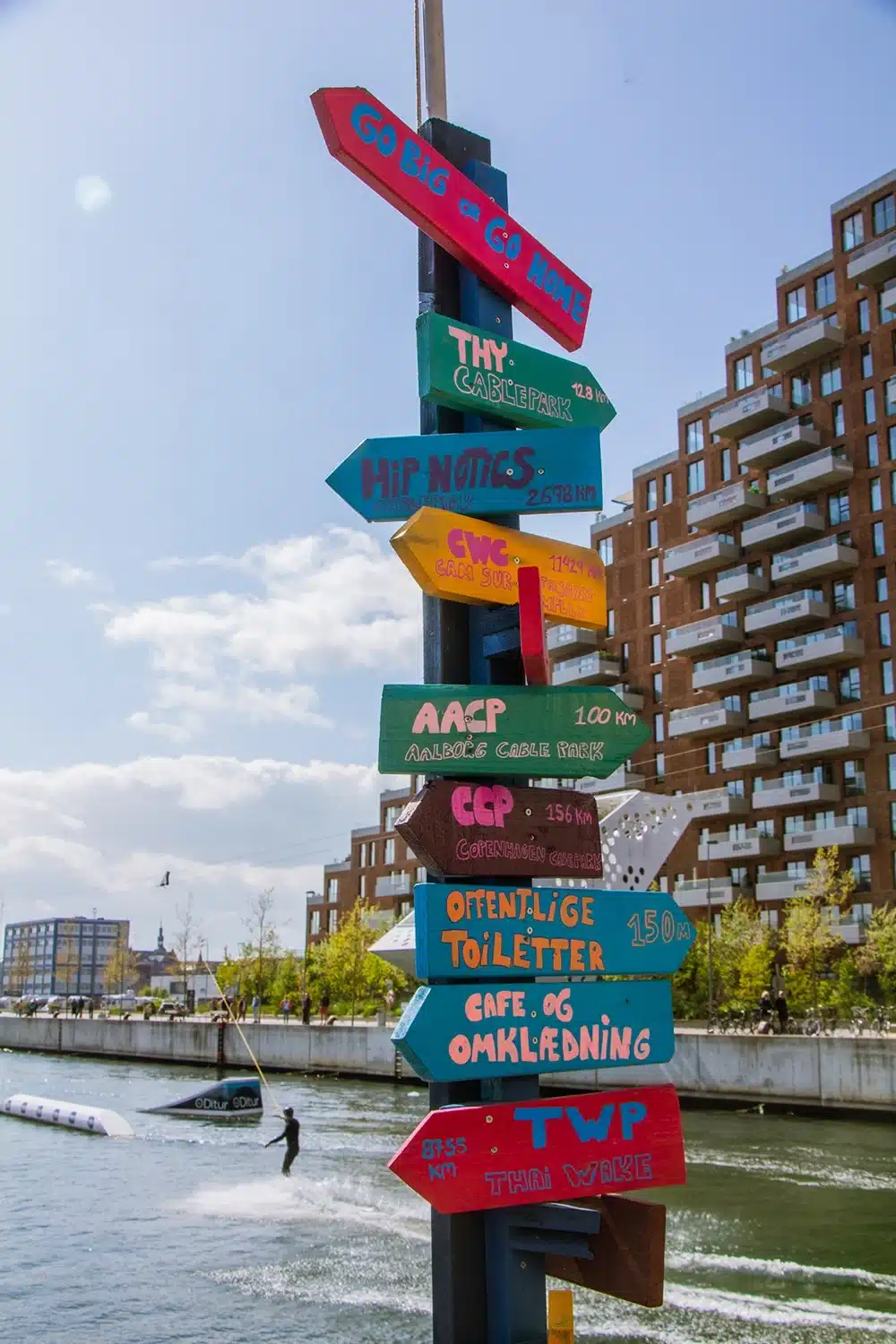 Aarhus Ø 2025 - skilte Bygninger på Aarhus Ø