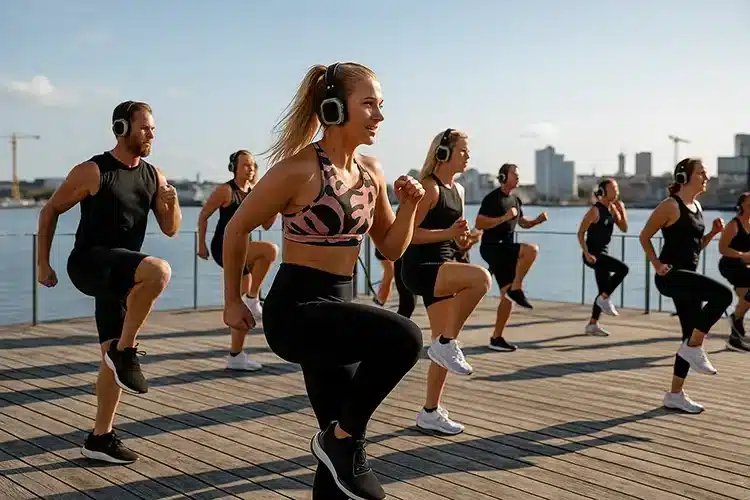 Fitness Festival 2025 i Aarhus AI genereret
