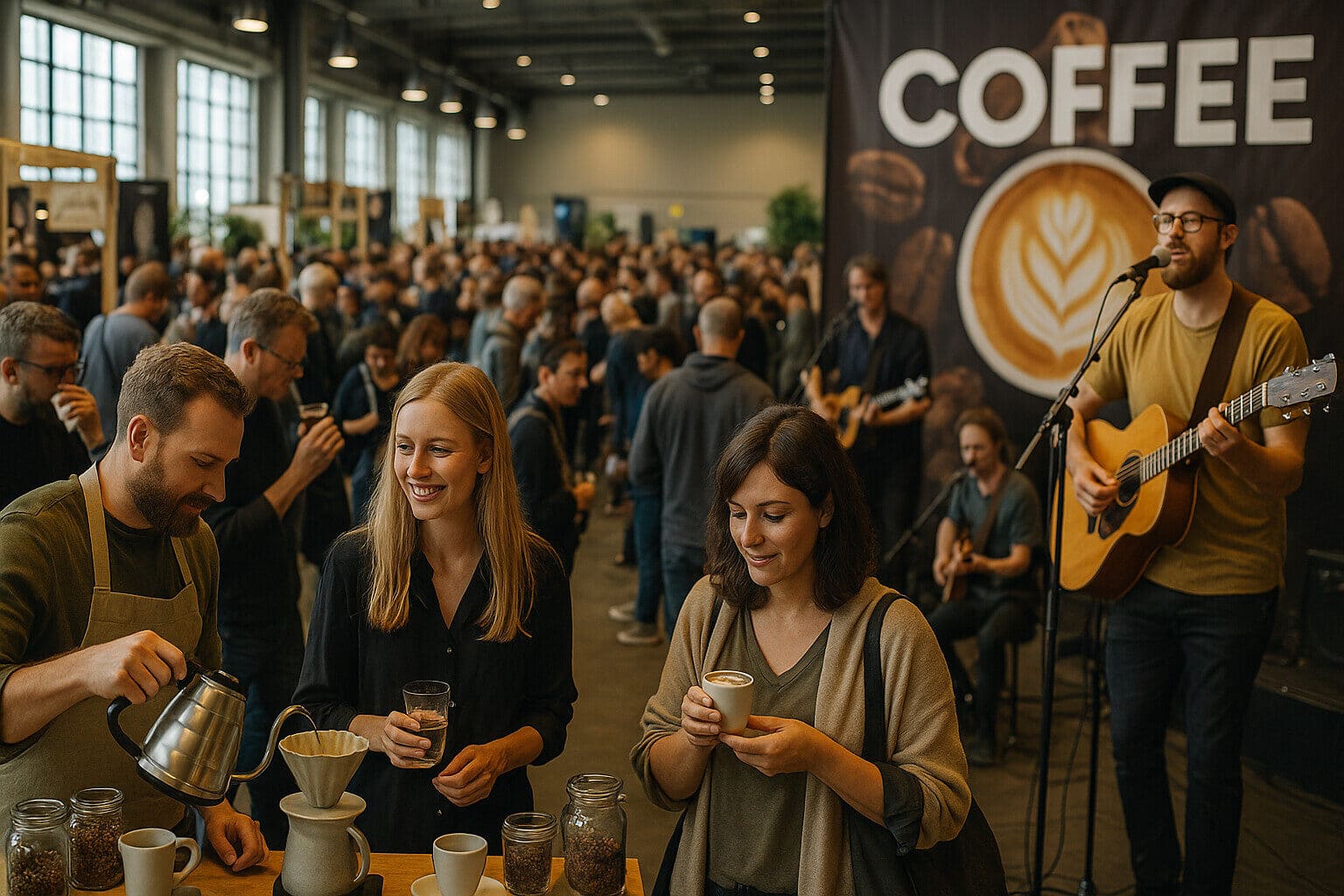 Kaffe & Sensorik Festival - AI genereret