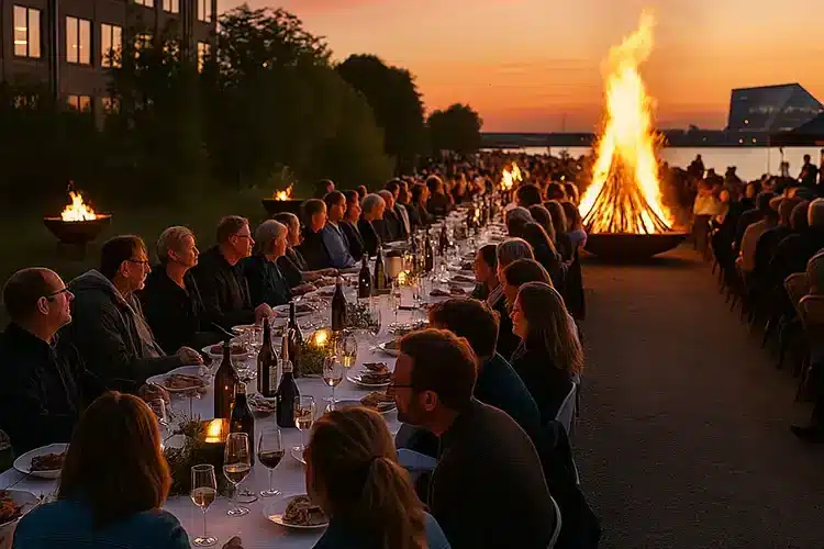 MIB fejrer Sankt Hans - AI generet