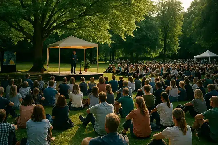 PARK Vidensfestival i Universitetsparken AI genereret