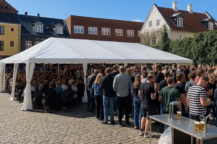 Musik på Pustevig Torv under Festugen – AI genereret Musik på Pustevig Torv under Festugen - AI genereret