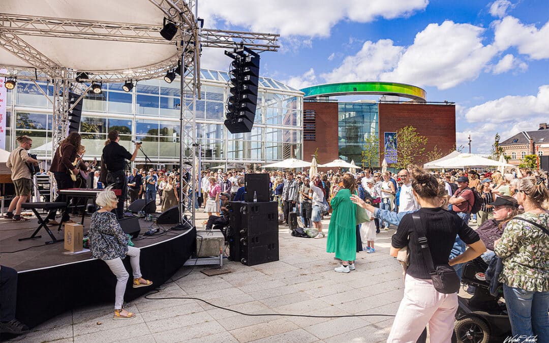 Åbningen af den nye Musikhuspark i Aarhus