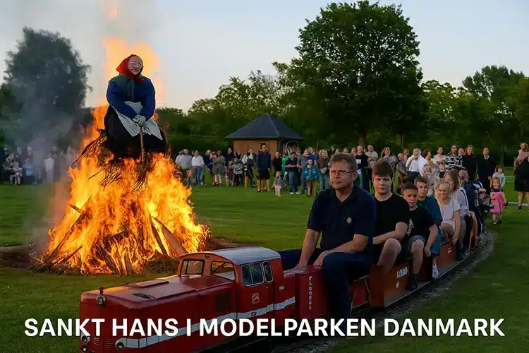 Sankt Hans i Modelparken Danmark