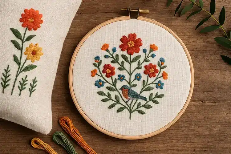 Broderi som helårsdekoration: Tradition møder kreativitet
