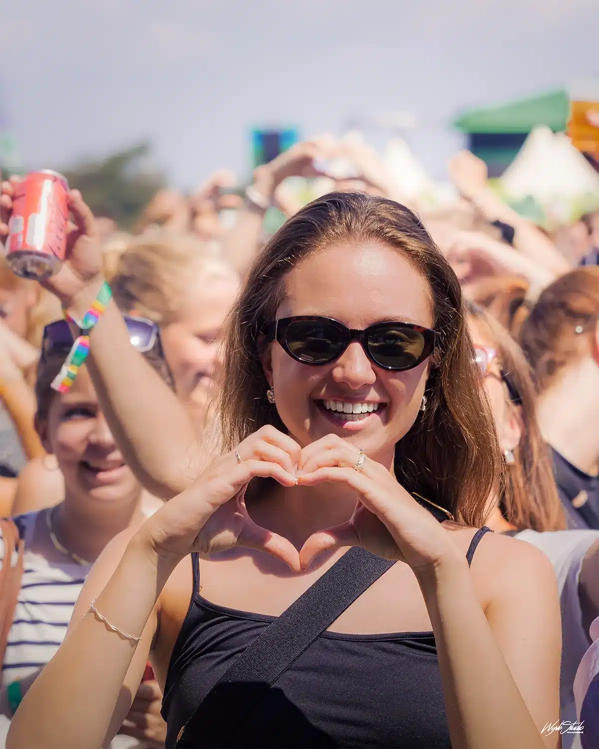 Hjerte foran scenen på Grøn Koncert