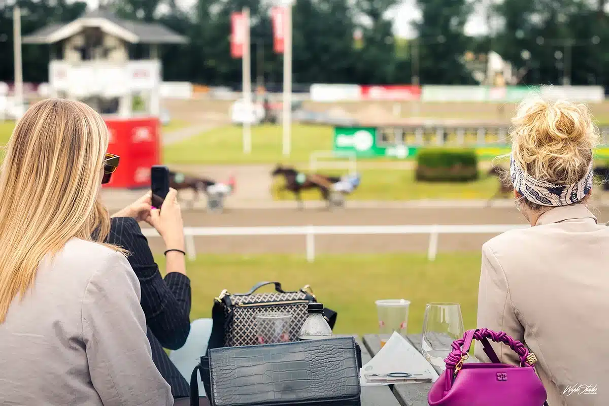 Jydsk Væddeløbsbane Gæster følger med i hesteløb