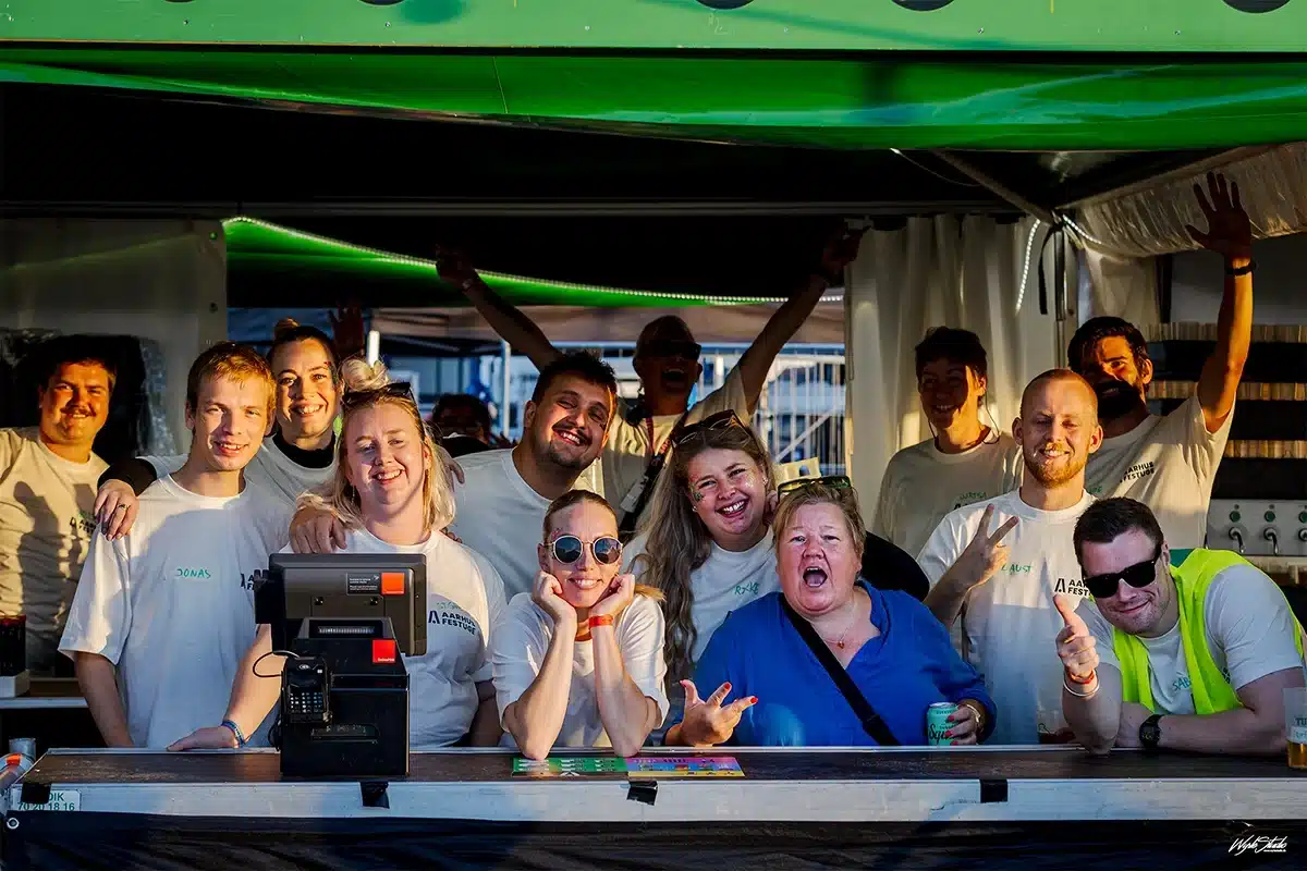 Frivillige fra baren - Aarhus Forbindelser – Festugens 60-års jubilæumskoncert