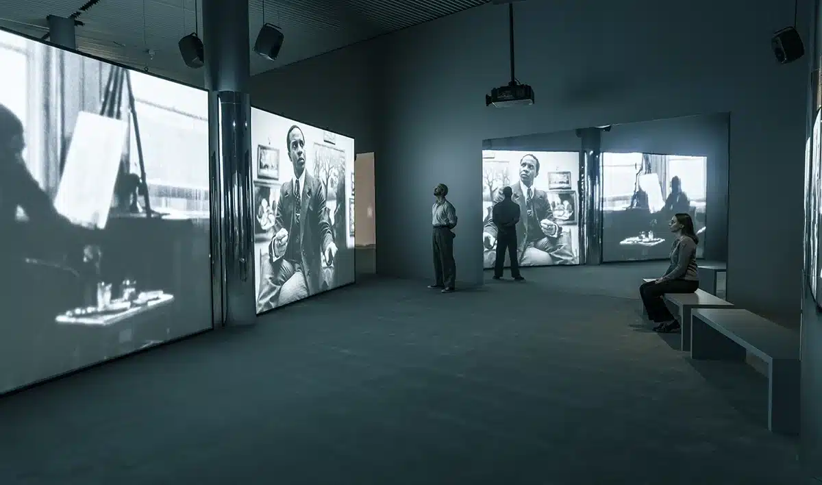 Isaac Julien – Once Again - Statues Never Die - ARoS 2025. Installationsfoto - Mads Smidstrup ARoS