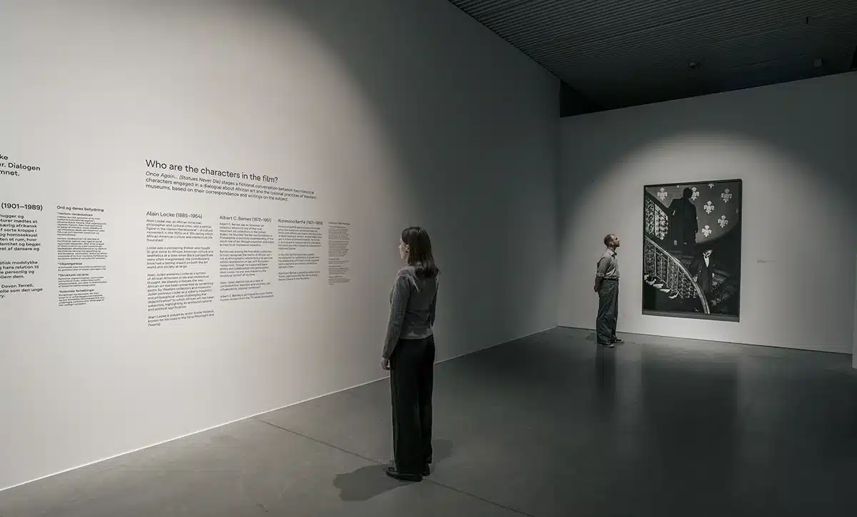 Isaac Julien – Once Again - Statues Never Die - ARoS 2025. Installationsfoto - Mads Smidstrup ARoS