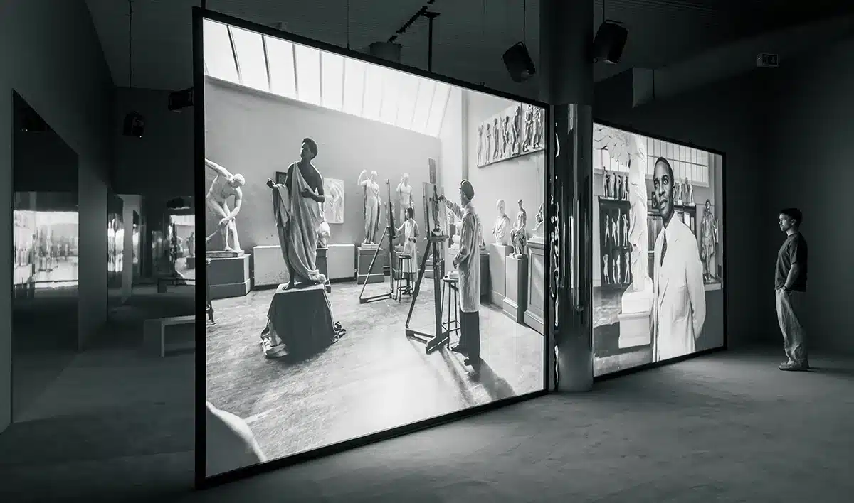 Isaac Julien – Once Again - Statues Never Die - ARoS 2025. Installationsfoto - Mads Smidstrup ARoS