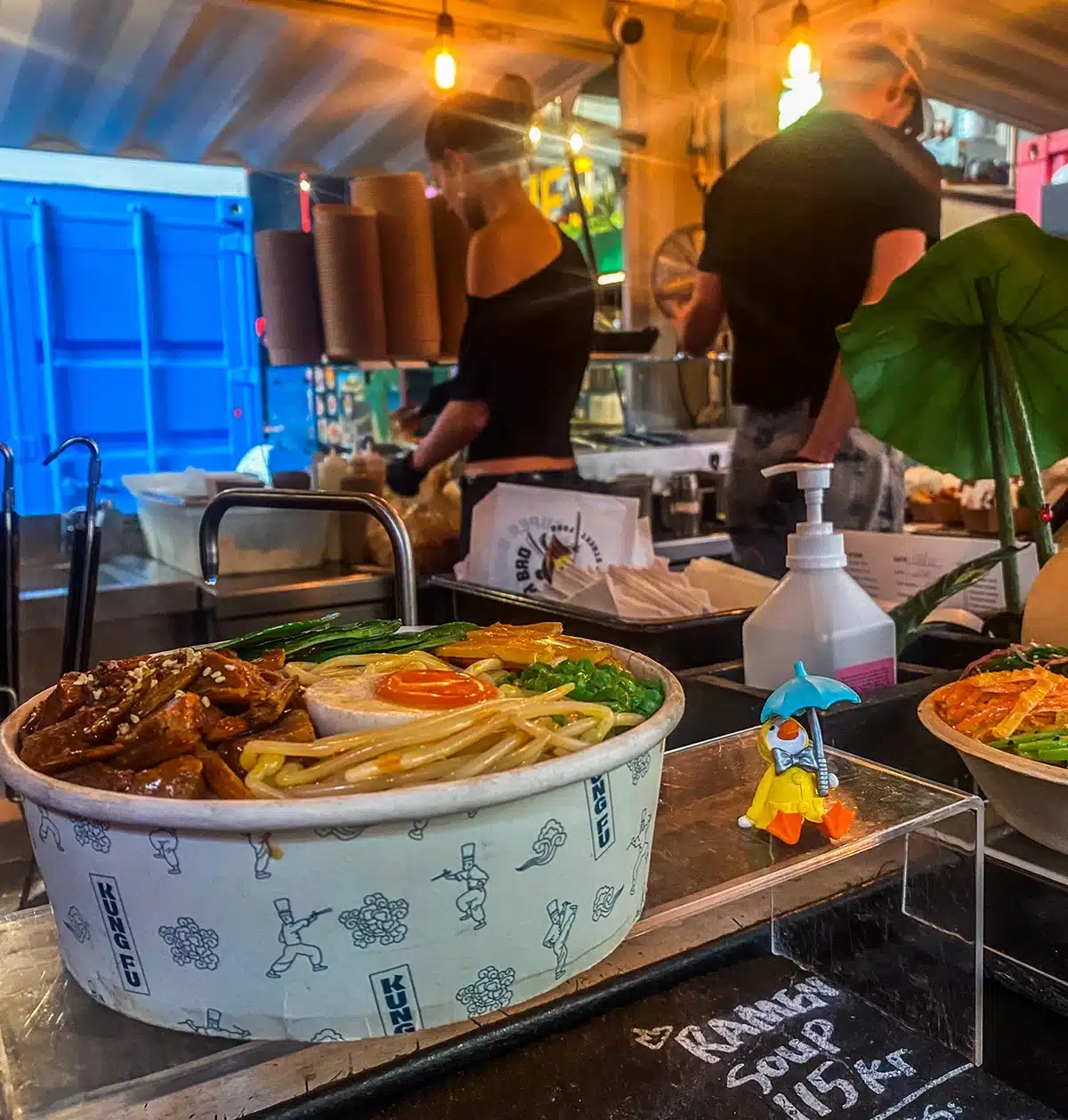 Ramenret serveret hos Aarhus Street Food