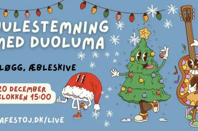 Jul med DuoLuma på Cafe Støj