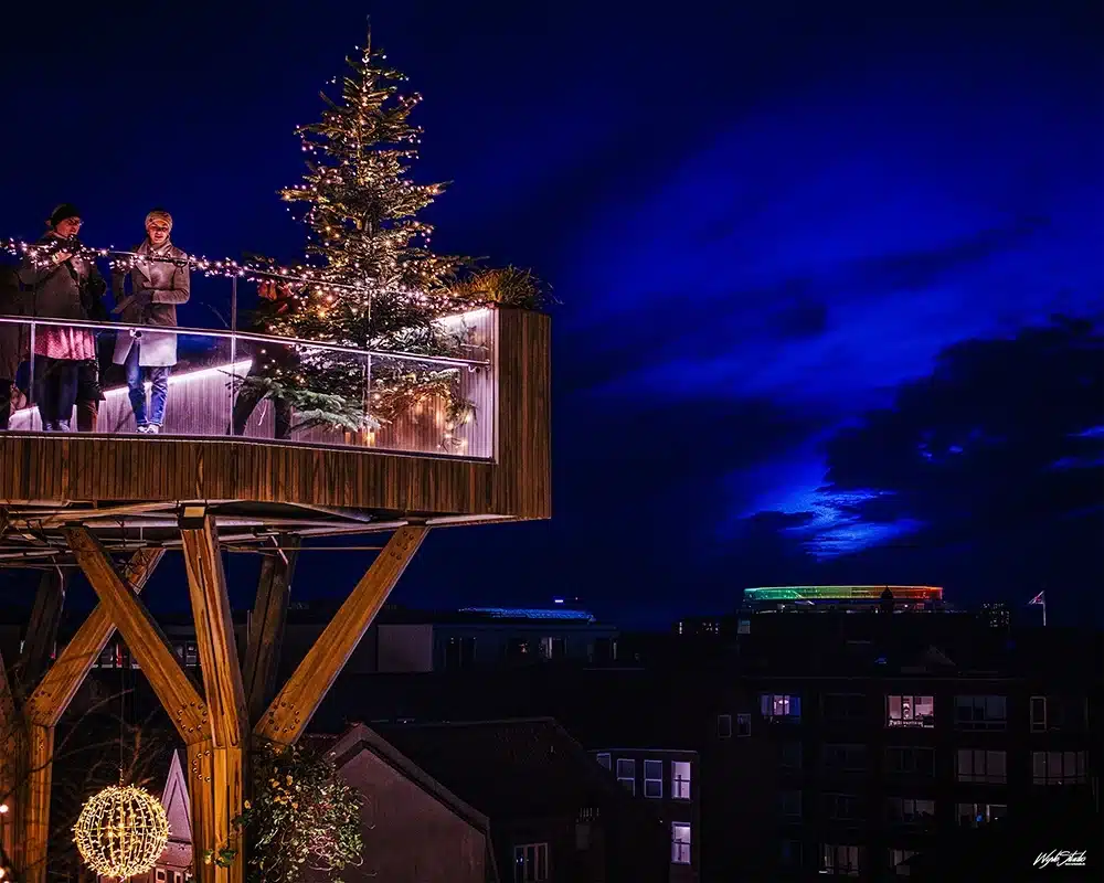 Salling Christmas Garden med udsigt