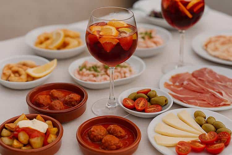 Sangria og tapas på Aarhus Ø