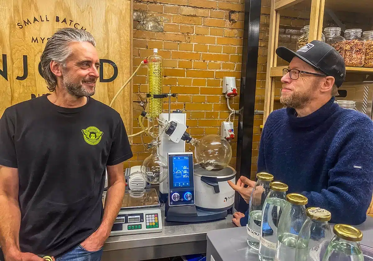 Troels og Lars fra Njord Gin på Sydhavnen