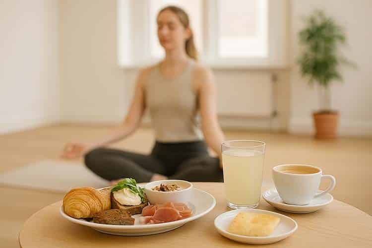Yoga og brunch hos OS Kaffe & Vin