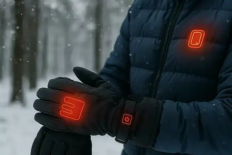 Hold varmen på hænderne i vinterkulden med handsker med varme
