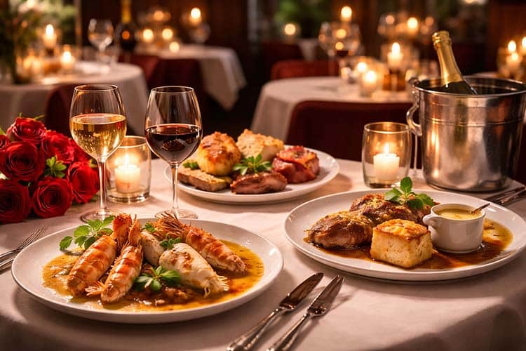 Fejr kærligheden med en fransk valentinsmiddag på Casablanca