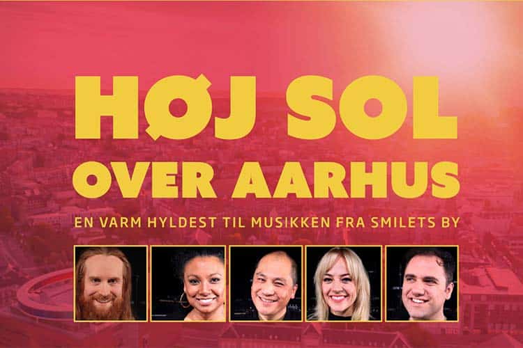 Høj Sol over Aarhus i Hermans