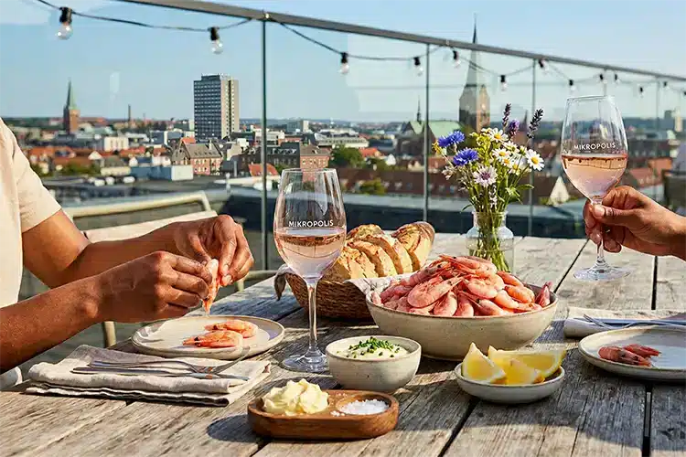 Rosé & Rejer på Salling Rooftop AI