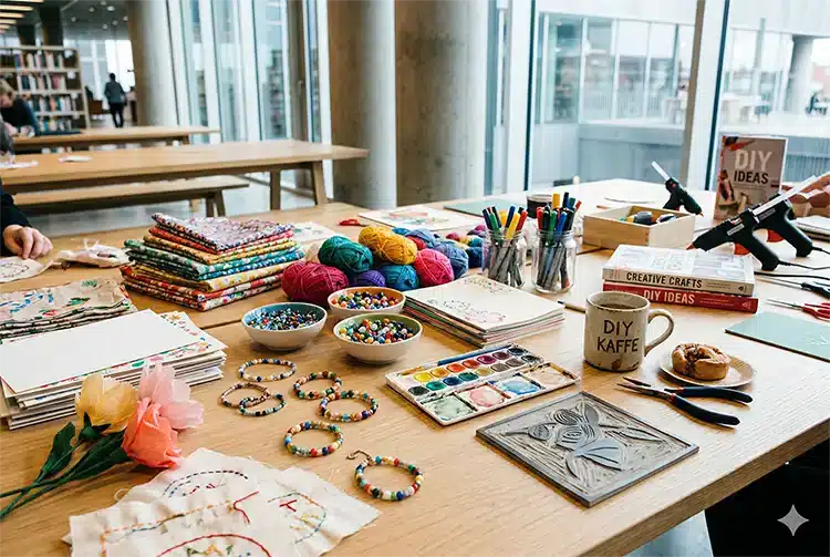 DIY-Drop-in – Entfesseln Sie Ihre Kreativität in einer gemütlichen Community-KI
