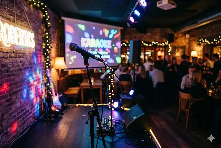 Karaoke på Roberta’s Society - AI