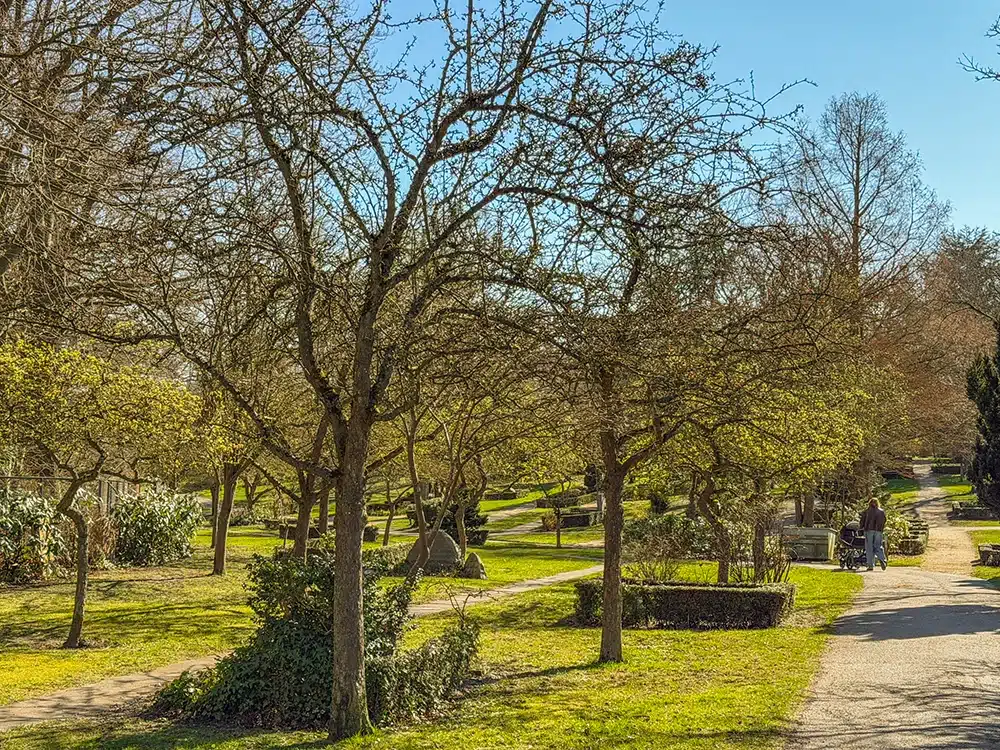 Aarhus' most beautiful walk at Norde Cemetery