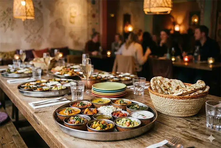 Madklub på Thali med Minglr AI