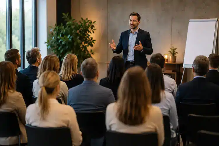 Foredrag om ledelse giver inspiration til bedre lederskab - sponseret Foredrag om ledelse giver inspiration til bedre lederskab - sponseret - AI