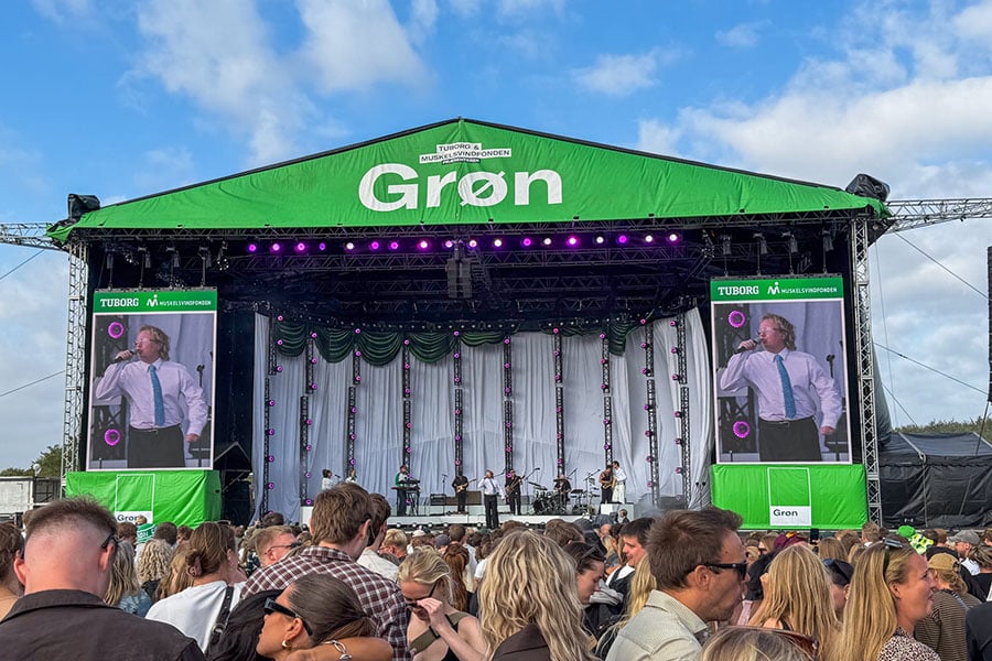 Grøn i Aarhus blev dagen, hvor 32.000 mennesker tog afsked med Jacob Haugaard