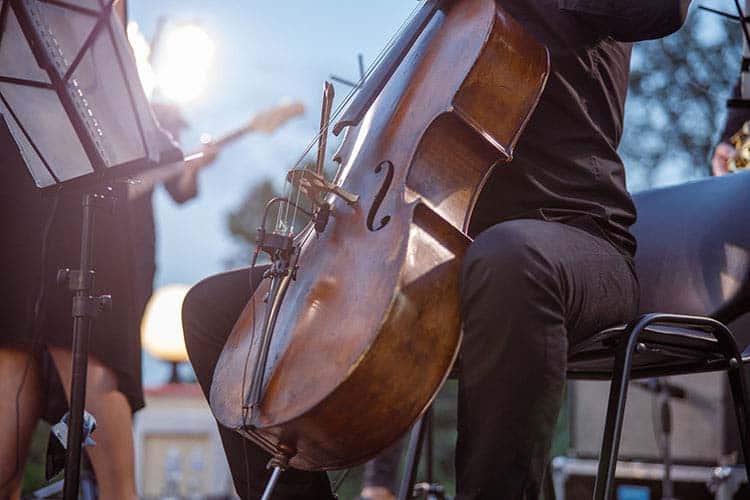 Klassisk på græs i Musikhusparken - Envato billede