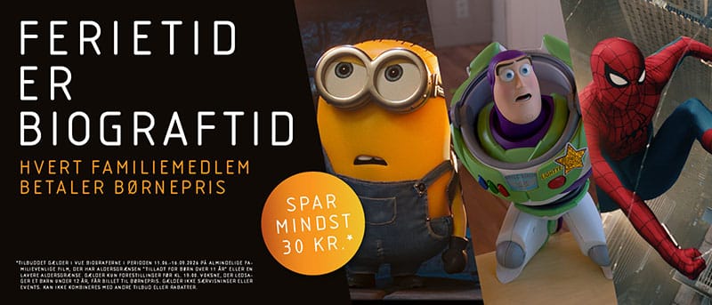 Vue Aarhus FamilySummer banner