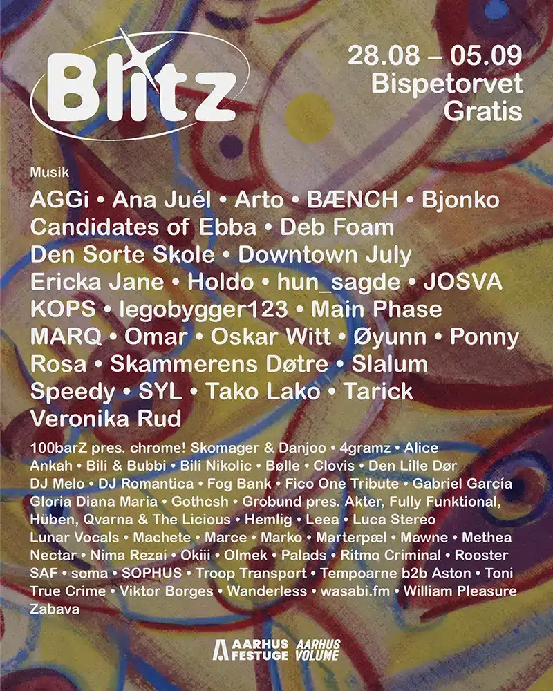 BLITZ gør Bispetorvet til Festugens nye samlingspunkt - pressefoto Aarhus Volume