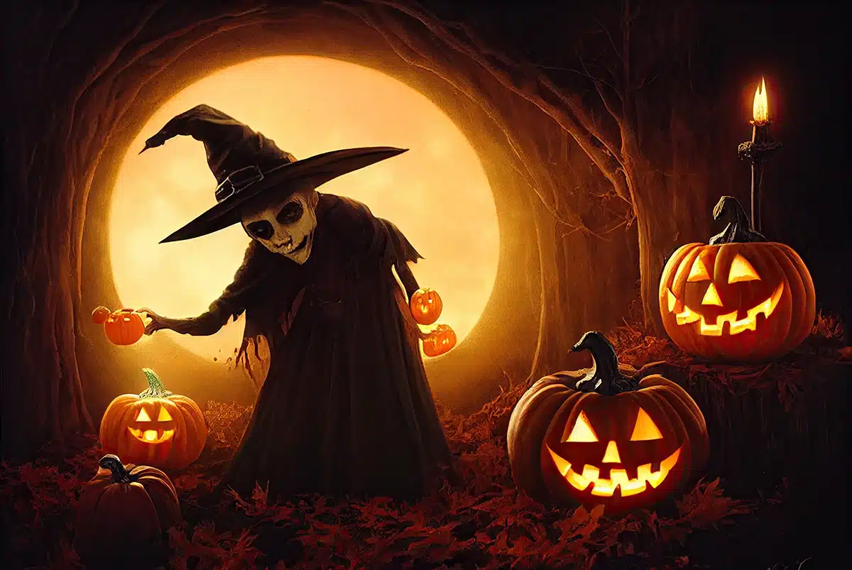Halloween i Aarhus og omegn - envato billede
