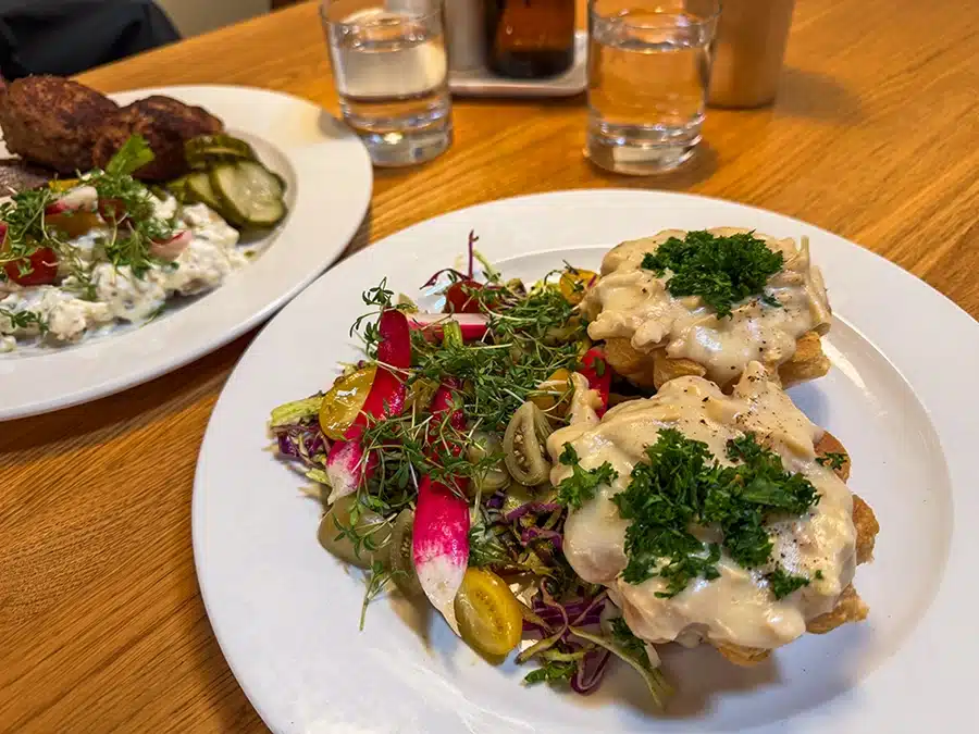 Tarteletter i Restaurant Gæstgivergården i Den Gamle By