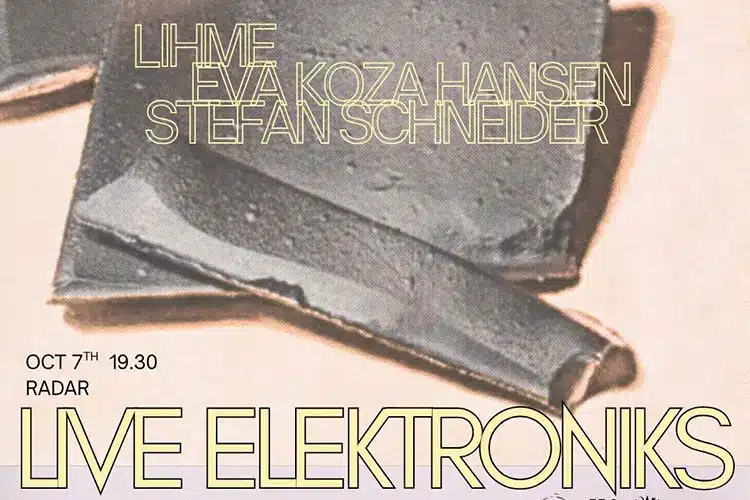 Live Elektroniks på Radar
