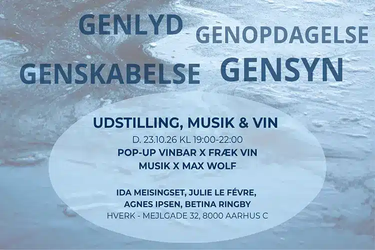 Genklang – Eröffnung bei HVERK