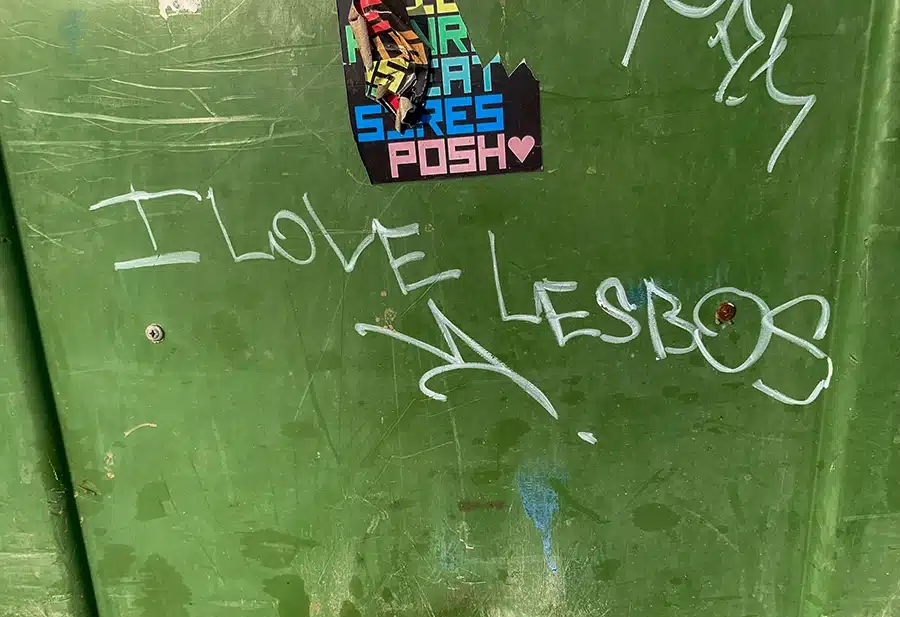 Lesbos - Grækenland med Aarhus Charter - I Love Lesbos